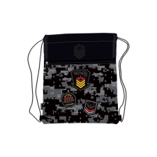 Connect Tornazsák 29x39x2cm, connect 2021 army fekete/szürke tornazsák