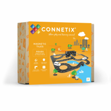Connetix csempe - Mágneses útépítő készlet 48 db mágneses építőjáték