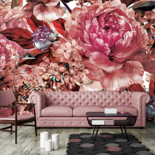 Consalnet Színes pünkösdi rózsa mintás fotótapéta tapéta, díszléc és más dekoráció