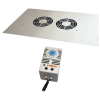 CONTEG Ventilátor panel + keret + termosztát 2-es DP-VEL-02H