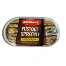 Contimax füstölt sprotni növényi olajban 170gr. konzerv
