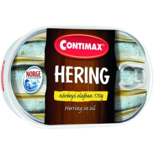 Contimax S.A. CONTIMAX HERING NÖVÉNYI OLAJ.170G/ 102G konzerv