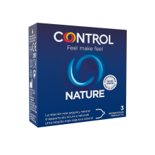 CONTROL CONDOMS CONTROL ADAPTA NATURE ÓVSZER 3 DB óvszer