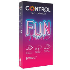 CONTROL CONDOMS CONTROL - FEEL FUN MIX 6 UDS óvszer