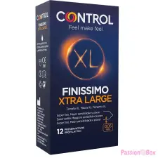 CONTROL CONDOMS CONTROL FINISSIMO XL ÓVSZER 12 DARAB óvszer