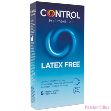 CONTROL CONDOMS CONTROL - prémium latex óvszer, 5 db-os kiszerelés óvszer