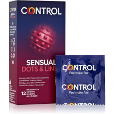 Control Sensual Dots & Lines óvszerek 12 db óvszer