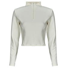 Converse Blúzok HALF-ZIP MOCK NECK LONG SLEEVE TOP Fehér EU L blúz