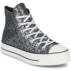 Converse Magas szárú edzőcipők CHUCK TAYLOR ALL STAR LIFT PLATFORM GLITTER Fekete 36