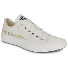 Converse Rövid szárú edzőcipők CHUCK TAYLOR ALL STAR EMBROIDERED FLOWERS Bézs 37 női cipő