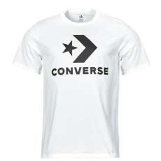 Converse Rövid ujjú pólók STAR CHEVRON TEE WHITE Fehér EU XS