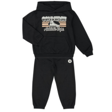 Converse Ruhák CHEST STRIPE W SNKR GFX PO SET Fekete 3 / 4 éves gyerek ruha szett