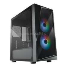Cooler Master CMP 320 fekete (táp nélküli) ablakos mATX ház (CP320-KGNN-S00) számítógép ház