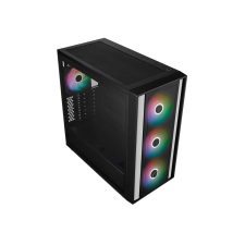 CoolerMaster MasterBox 600 Lite Fekete Számítógépház (MB600L-KGNN-S00) számítógép ház