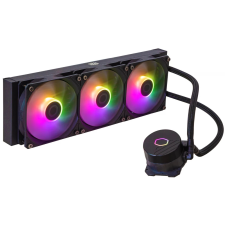 CoolerMaster MasterLiquid 360L Core ARGB fekete hűtés