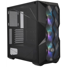 CoolerMaster TD500 MESH fekete ARGB vezérlővel számítógép ház