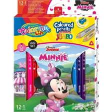 CoolPack - Disney - Minnie Mouse Jumbo háromszög színesceruza - 12 db-os (90638PTR) színes ceruza