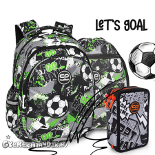 CoolPack focis iskolatáska SZETT - Let's Goal iskolatáska