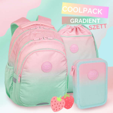  Coolpack Gradient Strawberry iskolatáska szett - JERRY iskolatáska