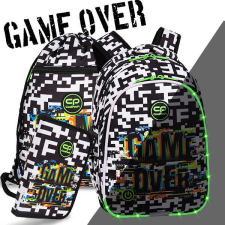 CoolPack iskolatáska szett LED világítással - Game Over iskolatáska