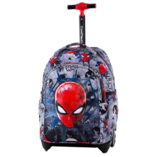 CoolPack - Jack gurulós iskolatáska, hátizsák - 2 rekeszes - Spider-Man Black iskolatáska