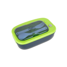 CoolPack - Mil műanyag uzsonnás doboz evőeszközökkel - Blue Green (Z31002) uzsonnás doboz