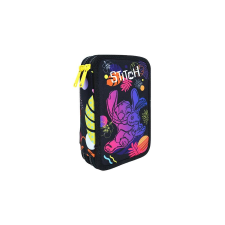 CoolPack Tolltartó COOLPACK Lilo és Stitch felszerelt 2 részes fekete mintás tolltartó
