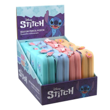 CoolPack Tolltartó COOLPACK Lilo és Stitch szilikonos 18x6,5x5 cm pasztell mintás tolltartó