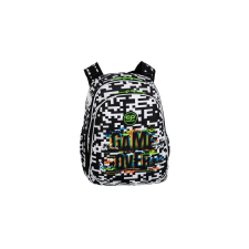  Coolpack - Turtle ergonomikus iskolatáska, hátizsák - 2 rekeszes - Game Over (F015679) iskolatáska