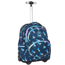 CoolPack unikornisos gurulós iskolatáska STARR - Blue iskolatáska