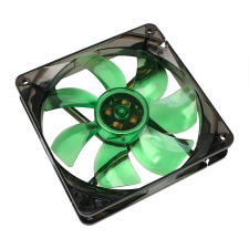 Cooltek CT120LG Silent Fan 120mm LED Rendszerhűtő - Zöld hűtés