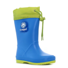 Coqui Rainy Collar Frog kék gyerek gumicsizma Méret:29