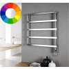 Cordivari Elektromos radiátor - Cordivari Alessandra Electric 530x420 rozsdamentes acél design törölközőszárító 150 W fűtőbetéttel