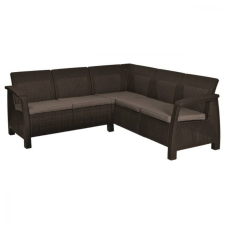  Corfu relax műrattan kerti sarokgarnitúra kerti bútor