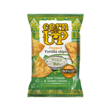 Corn Up tortilla chips hagymás-tejfölös ízű - 60g előétel és snack