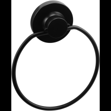 Cornat 3in1 kerek törülközőtartó, fekete (T3402551) fürdőszoba kiegészítő