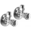 Cornat sarokszelep készlet 1/2", króm, 2 darab
