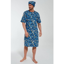 cornette Best drink férfi hálóing, kék, sörös mintával XL férfi pizsama