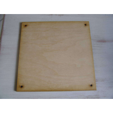 Corolla Exp-Imp. Kft Natúr fa - Szalvéta méretű lap 16x16cm dekorációs kellék
