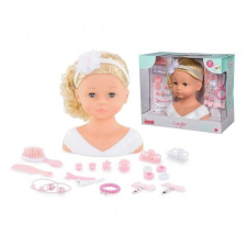 COROLLE Fésülhető babafej - 25 cm-es baba