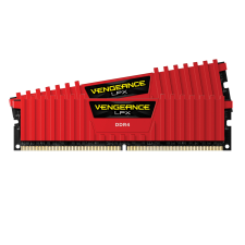 Corsair 16gb ddr4 3200mhz kit(2x8gb) vengeance lpx red memória (ram)