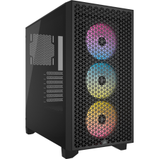 Corsair 3000D RGB Airflow Számítógépház - Fekete számítógép ház