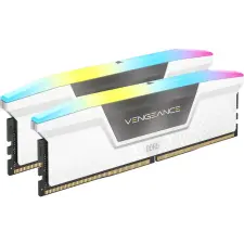 Corsair 32GB KIT DDR5 6000MHz CL38 Vengeance RGB White memória (ram)