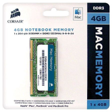 Corsair 4GB 1333MHz DDR3 MAC Notebook RAM Corsair (CMSA4GX3M1A1333C9) memória (ram)