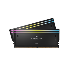 Corsair 64GB / 6400 Dominator Titanium RGB (Intel XMP) DDR5 RAM KIT (2x32GB) memória (ram)