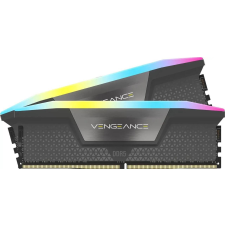 Corsair 64GB DDR5 6000MHz Kit(2x32GB) Vengeance RGB Grey (CMH64GX5M2D6000Z40) memória (ram)