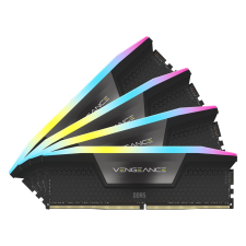 Corsair 64GB DDR5 6000MHz Kit(4x16GB) Vengeance RGB Black (CMH64GX5M4B6000C36) memória (ram)