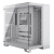 Corsair CORSAIR 6500X Tempered Glass Mid-Tower számítógépház, fehér
