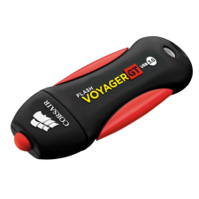 Corsair Corsair Voyager GT USB flash meghajtó 256 GB USB A típus 3.2 Gen 1 (3.1 Gen 1) Fekete, Vörös pendrive