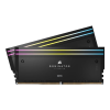 Corsair Dominator Titanium RGB - DDR5 - kit - 32 GB: 2 x 16 GB - DIMM 288-pin - 7200 MHz / PC5-57600 - unbuffered (CMP32GX5M2X7200C34)